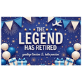 thumbnail image 1 of Decorative Design Retirement Party Banner Airplane Travel Themed Balloon Celebration for Office Party Event Decoration Photo Background, 1 of 5