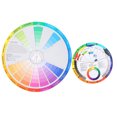 thumbnail image 2 of Guide de Mélange de Couleurs, 2pcs Tatouage Couleur Roue Pigment Couleur Roue Tatouage Couleur Mélange Guide Durabilité Éprouvée, 2 of 8