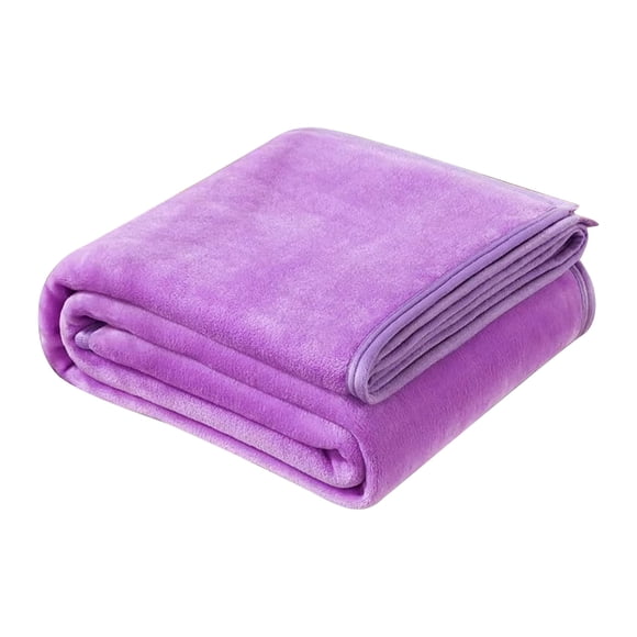 Soft Fleece Blanket Cozy Flannel Throw for Sofa or Bed Warm Microfiber Bedding for Cold Nights Machine Washable Blanket for Home Office or Travel