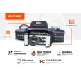 thumbnail image 3 of DK2 8,000 lb Premium Electric 4x4 Winch (Steel Cable Included), 3 of 5