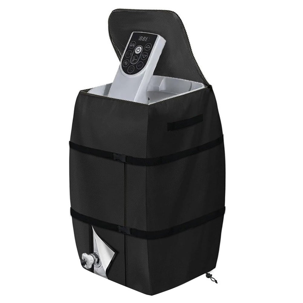 MYG Water Heater Pump Cover for Inflatable Spa,Full Protection for Heater Pump,Which Provides a Suitable fit for Spa Heater Pumps On The Market,Ensuring Compatibility,About 43*38*54 cm(Expanded)