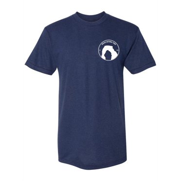 Gravity Outdoor Co. T-Shirt pour Homme Arches National Park - Indigo - 3TG