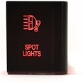 thumbnail image 3 of jfqm 12V 3A Red Light Push Button Switch Driving Light Bar ON-Off Switch Fit for VW Amarok (Color : Spot Light), 3 of 4