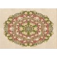 thumbnail image 1 of Ahgly Company Machine Washable Indoor Rectangle Transitional Khaki Gold Area Rugs, 2' x 3', 1 of 7