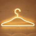 thumbnail image 1 of EGNMCR Hooks for Hanging LED Neon Light USB Powered Clothes Hanger For Home Bedroom Wall Decor Lights 1 hanger, 1 of 1