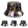 thumbnail image 3 of RANJIE Carnival Games Colorful Sequined Bucket Hat Shiny All Fashion Cowboy Bucket Hat Bucket Hat, 3 of 7