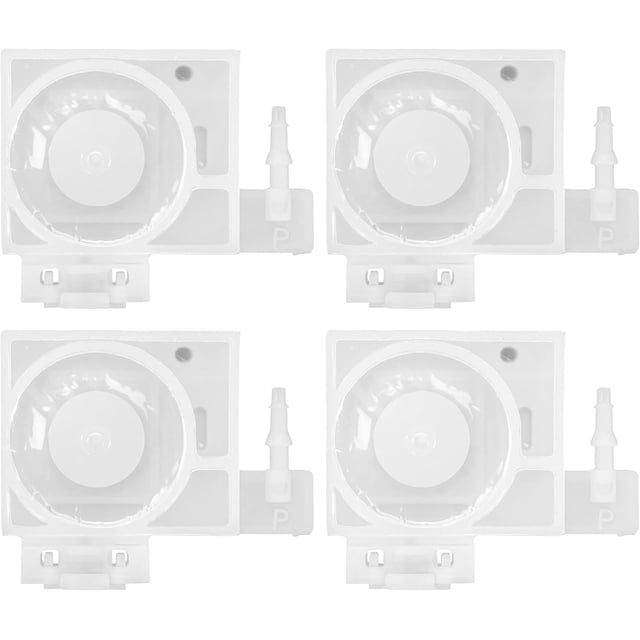 4 Pcs Amortisseur d'Encre pour Imprimante Compatible avec Epson R1390 L1800 P408 R1900 L1400 R2000 R2400 L1300 T50 L805 A3 Tête d'Impression DTF Pièces de Rechange, Accessoires de Cartouche Photo de Document, Fournitures pour Benne Blanche