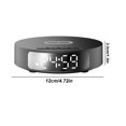 thumbnail image 4 of Alarm Clock under $5! CQCYD Multi Functional Alarm Clock with Wireless Charger, 15W Fast Charging Station, LED Display for Bedroom Office, 4 of 9