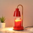 thumbnail image 4 of Christmas Table Decorations Red Aromatherapy Wax Lamp Plug In Table Lamp Mood Lamp Christmas Decoration Ornaments with Three-Speed Light Adjustment Switchs and Two Bulbs, 4 of 7