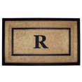 thumbnail image 2 of Nedia Home 18099R Tapis de Cadre en Fibre de Coco et Caoutchouc 22 x 36 Po. Monogramme R, 2 of 4