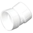 thumbnail image 1 of Coude de Tuyau en PVC Schedule 40 DWV 22-1/2 Degrés, 3 Po - PVC 00324 1000HA, 1 of 2