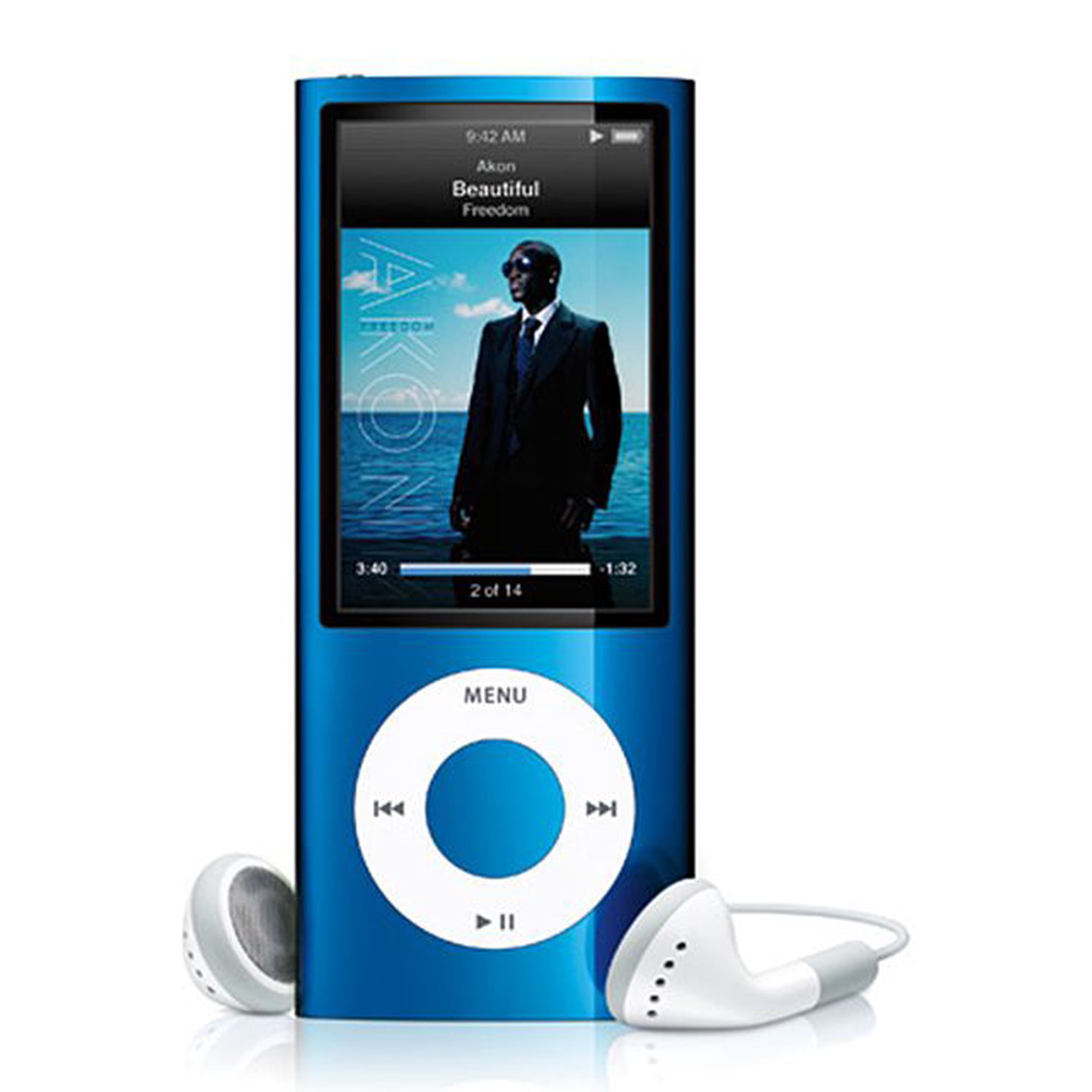 Apple iPod Nano 5th Generation 16GB Blue, Like New, No Retail