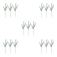 thumbnail image 3 of Baohd 3x Realistic Appearance Artificial Plants Nature S Charm To Space Easy To Clean green 5Set, 3 of 6