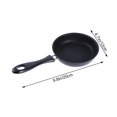 thumbnail image 2 of CTIRCHIU Black Nonstick Omelette Frying Pan Cast Iron for Home Cooks 1Pcs, 2 of 6