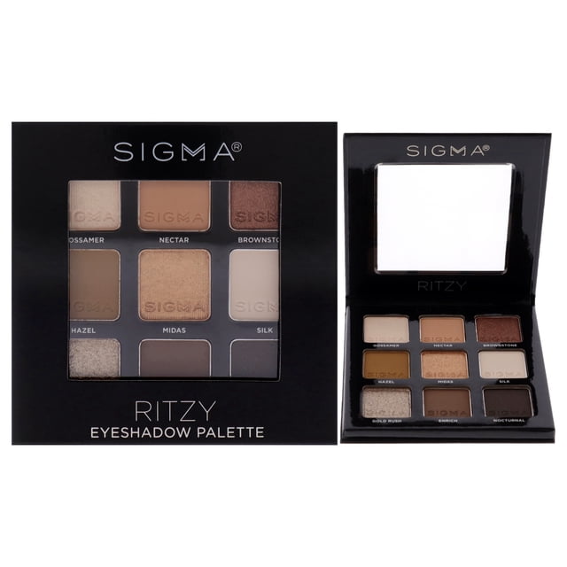Palette d'Ombres à Paupières - Ritzy par Sigma Beauty pour Femmes - Fard à Paupières 0,032 oz