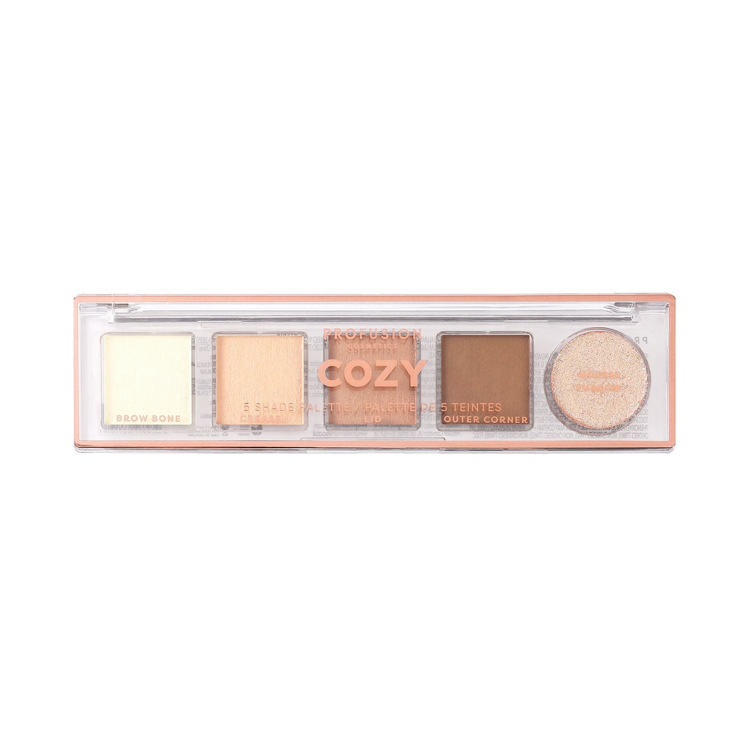 Profusion Cosmetics | Cozy 5 Shade Eyeshadow Palette