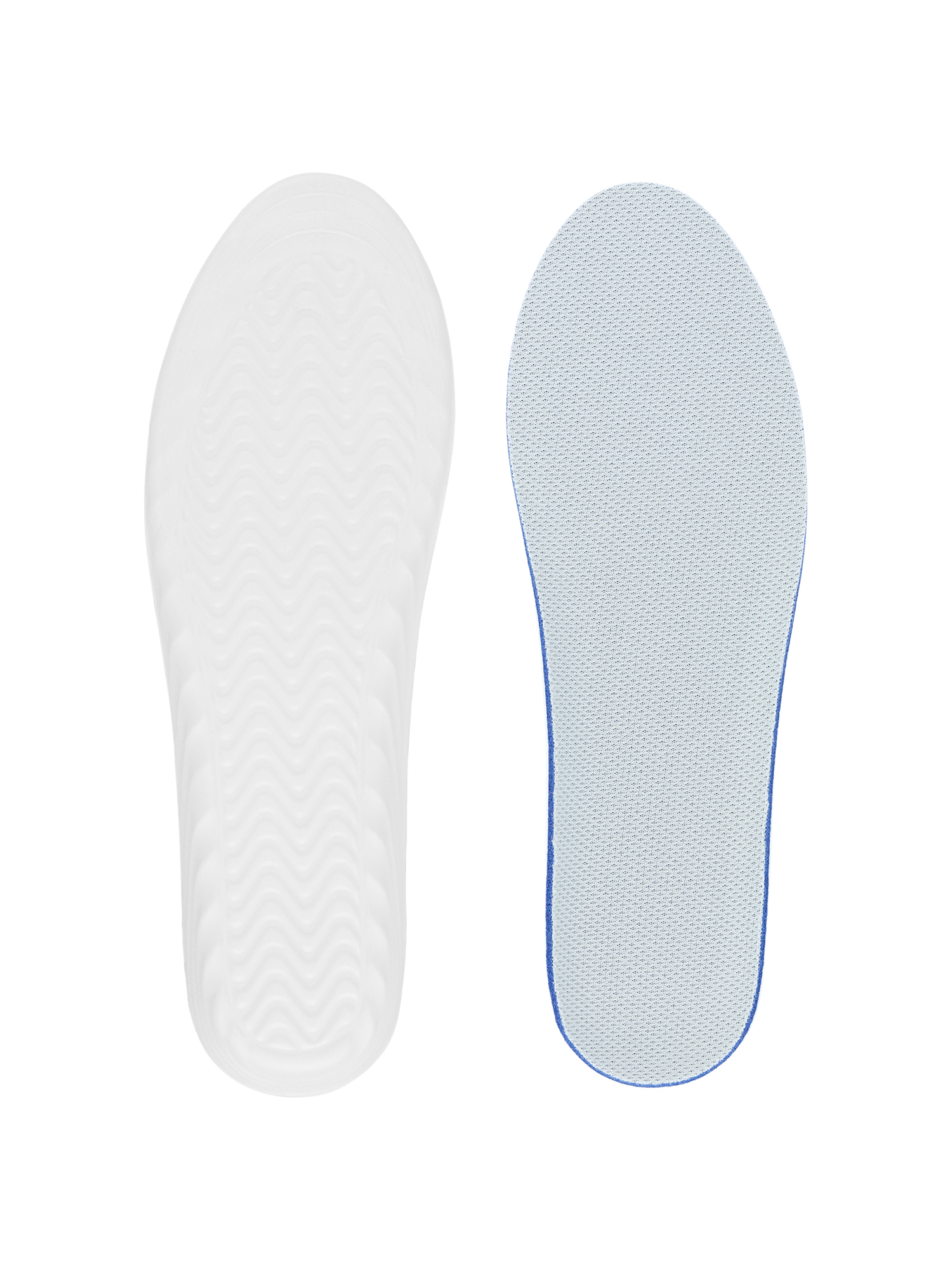 Eva Foam Shoe Insoles for Women and Men Breeze Breathable and Shock-absorbing Running Athletic Shoe Inserts White 2