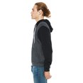 thumbnail image 3 of Bella + Canvas Unisex Poly-Cotton Fleece Full-Zip Hoodie, 3 of 3