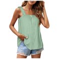 thumbnail image 1 of Birdeem Blouse Sans Manches Ample Confortable pour Femmes, Hauts Décontractés, 1 of 5