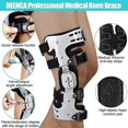 thumbnail image 2 of Neenca Unloader Rom Knee Brace Hinged Stabilizer Adjustable Recovery Support For Acl Mcl Pcl Injury Meniscus Tear Arthritis, 2 of 5