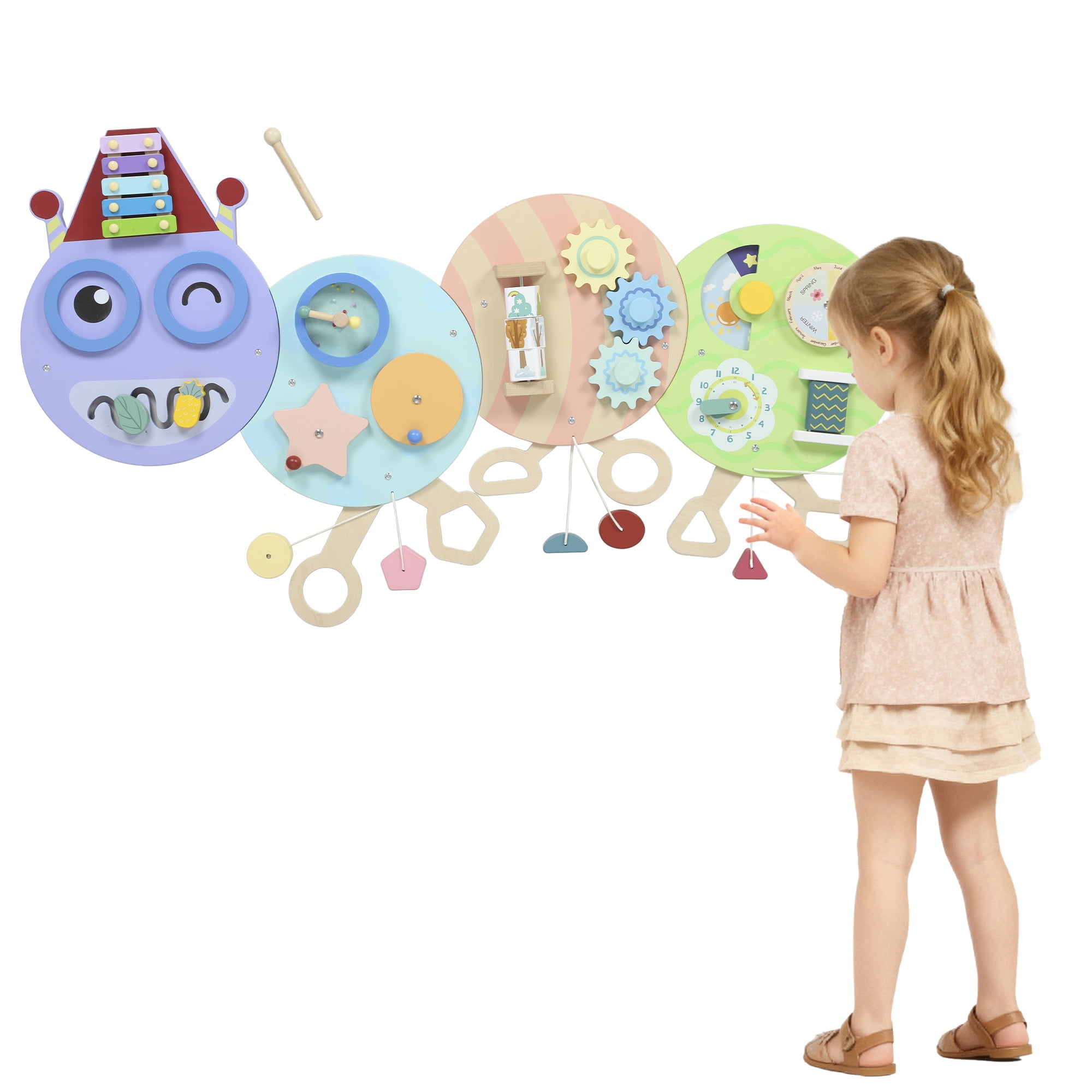 Test du tableau chenille Montessori Monläurd