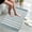 Light blue, variant on TIMIFIS Bathroom Rugs Extra Thick Microfiber Striped Door Mat Non Slip Bathroom Kitchen Entry Rug Water Absorbent Floor Mat for Bathroom Kitchen Doorway Foot Mat Bath Mat