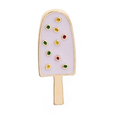 Brooch Cute Enamel Pins Backpack Bag Pins Enamel Pin Set Ice Pin Cake Pen Strawberry Pin Lollipop Pin Jacket Hat Children's