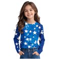thumbnail image 4 of Posijego T-Shirts Graphiques à Manches Longues pour Tout-Petits Garçons Filles, Mignons, Col Ras du Cou, T-Shirts Basiques, Hauts, Chandail de Printemps pour Enfants, 4 of 6