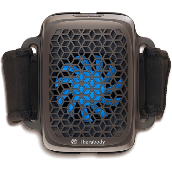 Therabody Cube Thermique de Récupération Chaleur Instantanée, Dispositif de Thérapie Froide et Contrastante pour le Soulagement de la Douleur, Récupération Musculaire, Genou, Dos, Épaule et Corps Entier, Compresse Chaude et Froide Portable, Noir
