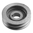 thumbnail image 2 of V-Belt pulley A Type Double Slot Pulley Motor Cast Iron Dia Power Tool Accessory, 2 of 10