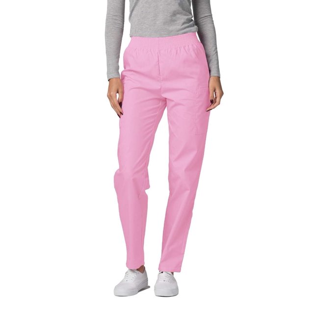 Adar Universal Women's Scrub Set - Warm-Up Scrub Jacket and Elastic Pull-On Pants