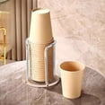 thumbnail image 4 of Porte-gobelets en Papier Porte-Gobelets Jetables Support de Rangement en Acrylique pour Tasses Porte-Gobelets pour Café et Thé à la Maison Porte-Gobelets de Rangement Multifonction, 4 of 6