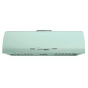 Classic Retro 30" Under Cabinet Range Hood with Stainless Steel Baffle Filters in Summer Mint Green