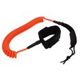 thumbnail image 3 of Surfboard Leg Rope, Lightweight Surfboard Foot Straps Flexible High Strength 7mm 10 Feet  For Longboards Orange, 3 of 8