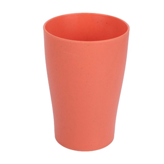 kurtrusly Wash Cup Multi-Functional Toothbrush Cups Reusable Simple Style Bottle Mug Washing Brush Holder Bathroom Accessories Orange 1Set