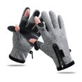 thumbnail image 1 of Gants de Pêche d'Hiver 2 Doigts Tongs Gants Sans Doigts Antidérapants Imperméables Gants d'Hiver Chauds Accessoires de Pêche Adaptés à la Randonnée à la Conduite à l'Escalade à l'Équitation au Ski, Grand Usage, 1 of 6