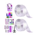 thumbnail image 2 of simhoa Blow Bubbles Double Sided Tape Sensory Toy Traceless Multipurpose Mounting Tape Sticky Tape for Adults Classroom DIY Craft Pinch Toy Making 2PCS Storage Bucket, 2 of 8