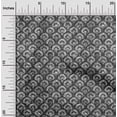 thumbnail image 2 of oneOone Velvet Gray Fabric Asian Batik-Japanese Pattern Sewing Material Print Fabric By The Yard 58 Inch Wide, 2 of 4