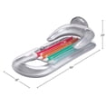 thumbnail image 3 of Bluescape Deluxe Lounge, Inflatable Pool Float, Silver, Age 14 & up, Unisex, 3 of 7