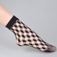 thumbnail image 1 of 1 Pairs Women Lace Ankle Socks Fishnet Short Stockings, 1 of 4