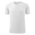 thumbnail image 3 of QIPOPIQ Men's Dri-Power Cotton Blend Short Sleeve Tees, Moisture Wicking Clearance, 3 of 7