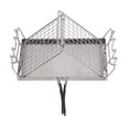 thumbnail image 3 of Grille-pain de Camping Portable, Grille-Pain Pliable en Acier Inoxydable 304 pour Cuisinière Extérieure pour la Randonnée, le Camping et les Pique-Niques (Design de Rangement Compact), 3 of 5