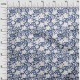thumbnail image 3 of oneOone Rayon Medium Blue Fabric Asian Mosaic Craft Projects Decor Fabric Printed By The Yard 56 Inch Wide, 3 of 5