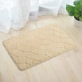 thumbnail image 1 of LSLJS Bath Rug, Light Luxury Bathroom Memory Foam Absorbent Floor Mat Bathroom Toilet Doorway Quick Dry Foot Mat Entry Door Mat Non-slip Mat Home Decor, 1 of 8