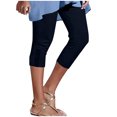 thumbnail image 1 of Birdeem Pantalons Raccourcis pour Femmes avec Dentelle Couleur Unie Sports Décontractés Pantalons Raccourcis, 1 of 12