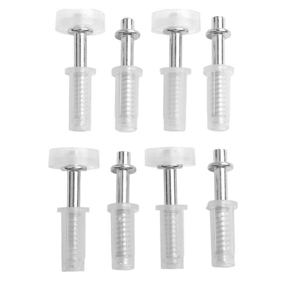 LEFU for Bifold Door Hardware Kit Top Pivot & Guide Wheel Set - Easy Installation Repair Kit for Closet Folding Pocket Accordion Barn Doors - Smooth Sliding Door Accessories 4PCS