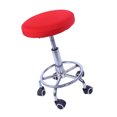 thumbnail image 4 of pitrice Housses Élastiques pour Tabouret de Bar Housse de Siège Ronde Coussin Rouge, 4 of 6