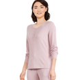 thumbnail image 4 of George Women's Long Sleeve Henley Top, 4 of 6