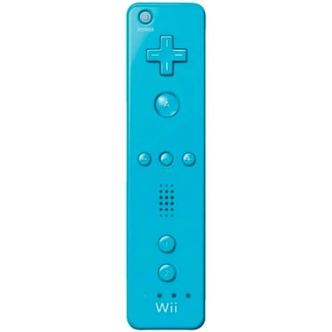 Nintendo Télécommande Originale Wii pour Consoles Wii - Wii Remote - Bleu - 100 % OEM