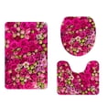thumbnail image 2 of Chmadoxn Bathroom Rugs, Rugs for Living Room, Area Rug, Bath Mat Toilet Floor Mat U-shape Foot Mat Bathroom Bathroom Mat Printing Modern Mat Toilet Door Mat Three Sets carpeting carpeting, 2 of 8